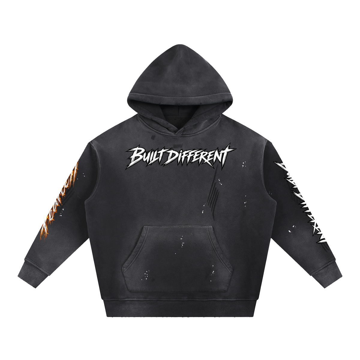 Frayed Fleece Hoodie