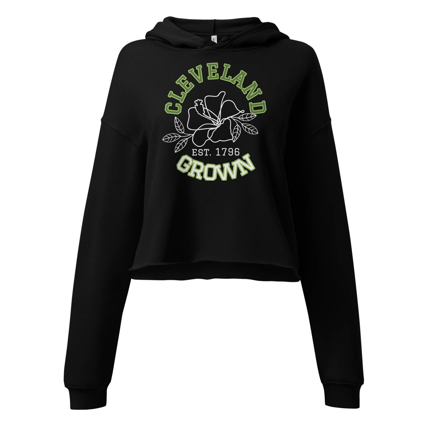 Cleveland Crop Hoodie