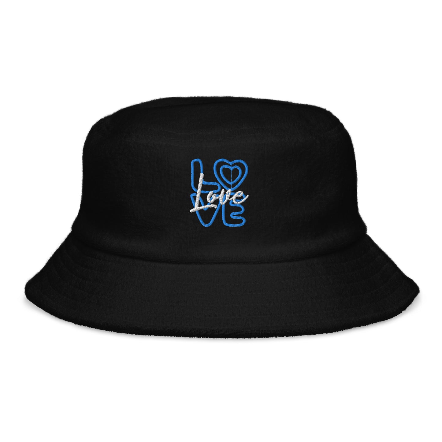 Terry Cloth Love bucket hat
